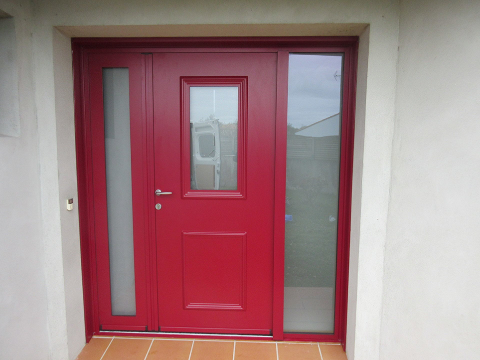 porte rouge